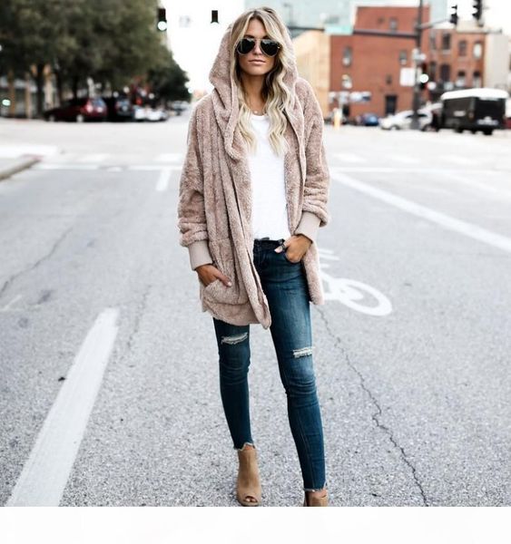 women clothes winter faux fur jacket loose fashion hooded coat big pocket soft warm coat plus size 4xl 5xl, Black
women clothes winter faux fur jacket loose fashion hooded coat big pocket soft warm coat plus size 4xl 5xl, Black