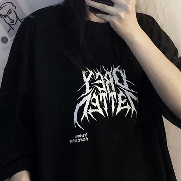 women's polos harajuku vintage letter print punk women summer black street clothing short sleeve loose ropa mujer oversize hip hop, White
women's polos harajuku vintage letter print punk women summer black street clothing short sleeve loose ropa mujer oversize hip hop, White