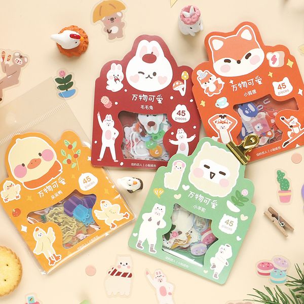 45 pcs/lot cute stickers set girly kawaii decorative scrapbooking bullet journal album stationery sticker aesthetic stick label
45 pcs/lot cute stickers set girly kawaii decorative scrapbooking bullet journal album stationery sticker aesthetic stick label