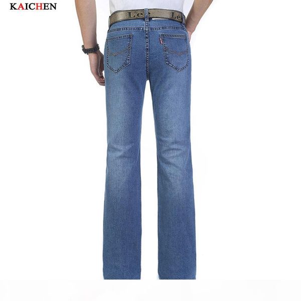 высококачественные новые мужские джинсы тонкий колокольчик bootcut брюки мужские эластичные светлые голубые джинсовые брюки, Blue
высококачественные новые мужские джинсы тонкий колокольчик bootcut брюки мужские эластичные светлые голубые джинсовые брюки, Blue