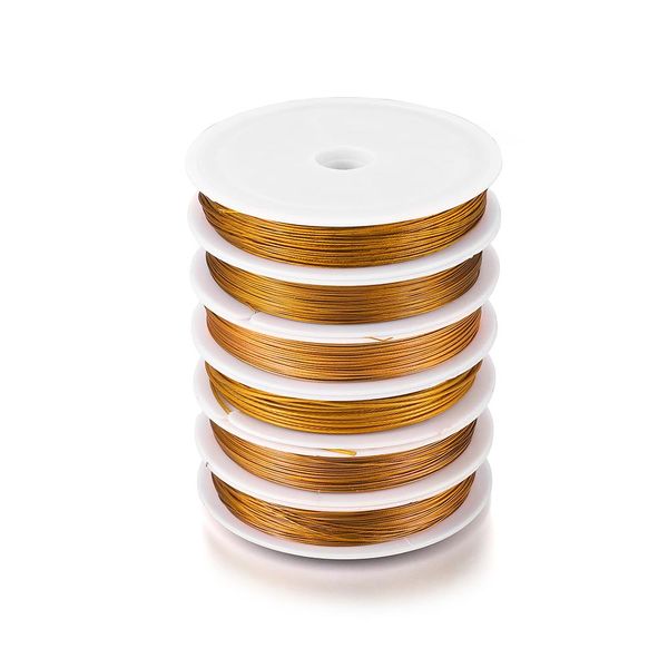 1 roll/lots 0.3/0.45/0.5/0.6mm resistant strong line stainless steel wire tiger tail beading wire for jewelry making finding bbympf
1 roll/lots 0.3/0.45/0.5/0.6mm resistant strong line stainless steel wire tiger tail beading wire for jewelry making finding bbympf
