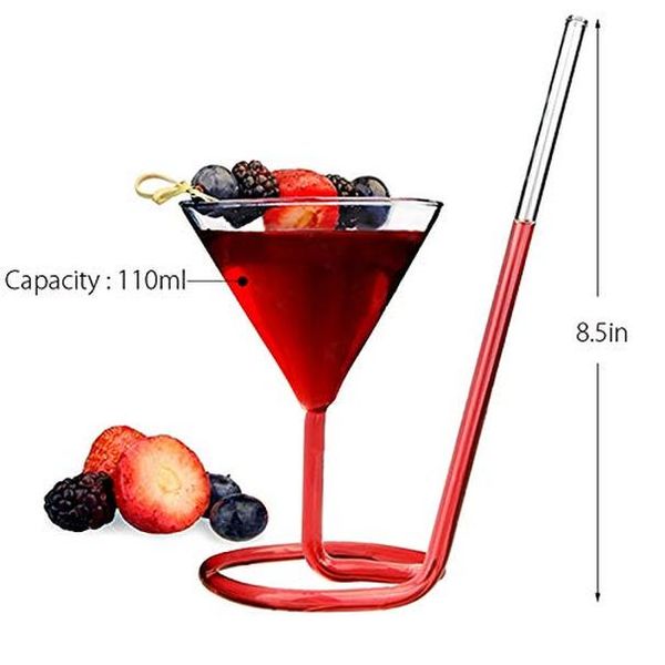 2pc creative crystal spiral cocktail glass champagne red wine cup martini goblet 110ml with strawset of 2 wmtyof comb2010
2pc creative crystal spiral cocktail glass champagne red wine cup martini goblet 110ml with strawset of 2 wmtyof comb2010