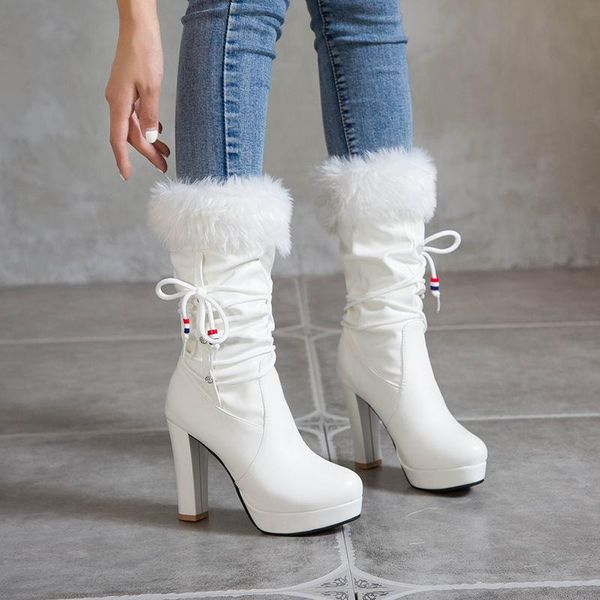 boots cresfimix botas de mujer women pink winter warm fur stiletto heel lady party black b6595
boots cresfimix botas de mujer women pink winter warm fur stiletto heel lady party black b6595