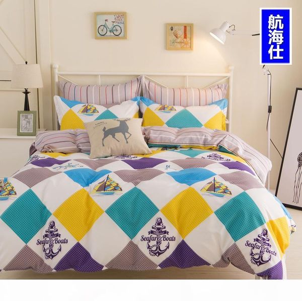 geometric pattern stripe cotton 4pc comforter bedding sets - sheet + duvet cover + pillow case king size dekbedovertre
geometric pattern stripe cotton 4pc comforter bedding sets - sheet + duvet cover + pillow case king size dekbedovertre