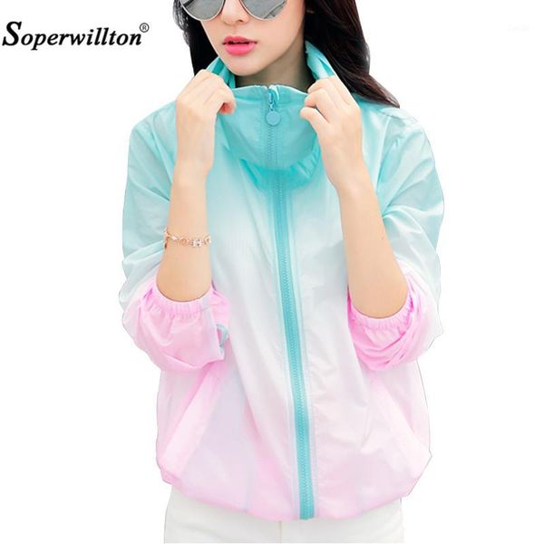 2017 women summer fashion rainbow color sun uv protection clothing female hooded jacket thin breathable beach cardigan coats 2xl1, Black;brown
2017 women summer fashion rainbow color sun uv protection clothing female hooded jacket thin breathable beach cardigan coats 2xl1, Black;brown