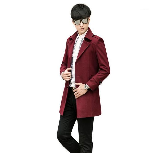 red casual woolen coat men trench coats korean long sleeves overcoat mens cashmere coat casaco masculino inverno erkek england1, Black
red casual woolen coat men trench coats korean long sleeves overcoat mens cashmere coat casaco masculino inverno erkek england1, Black
