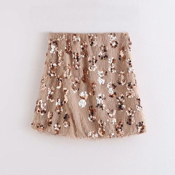 new women lightweight fabric sequins decorated short skirts 2020 ladies fashion package hip skirt1, Black
new women lightweight fabric sequins decorated short skirts 2020 ladies fashion package hip skirt1, Black