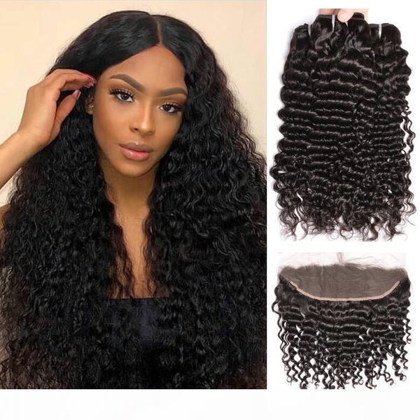 8a grade brazilian deep curly wave human hair bundles with 13x4 lace frontal virgin 10-30inch deep curly human hair weaves, Black
8a grade brazilian deep curly wave human hair bundles with 13x4 lace frontal virgin 10-30inch deep curly human hair weaves, Black