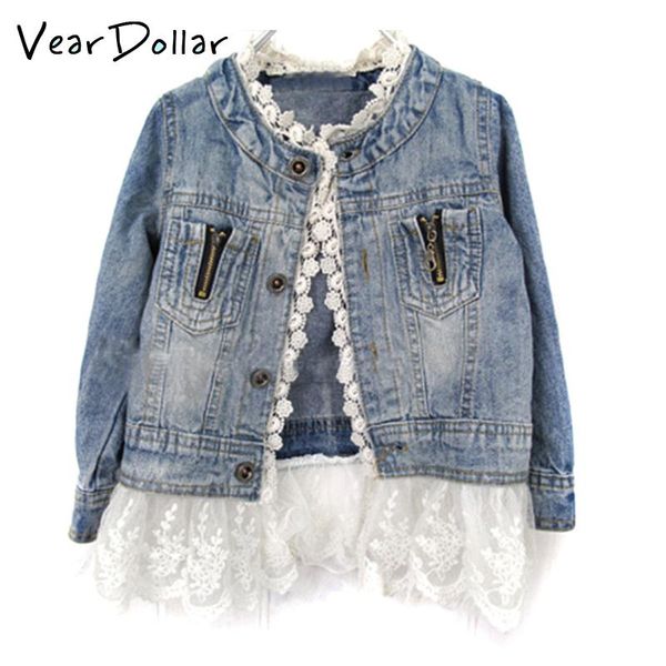 jackets veardoller autumn girls coat 2021 fashion style patchwork lace children's clothing kids cowboy girl denim jacket, Blue;gray
jackets veardoller autumn girls coat 2021 fashion style patchwork lace children's clothing kids cowboy girl denim jacket, Blue;gray