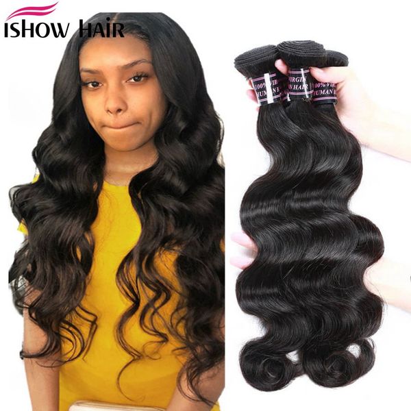 ishow mink deep loose brazilian body virgin hair extensions peruvian human hair bundles water curly wefts weave for women all ages 8-28inch, Black
ishow mink deep loose brazilian body virgin hair extensions peruvian human hair bundles water curly wefts weave for women all ages 8-28inch, Black