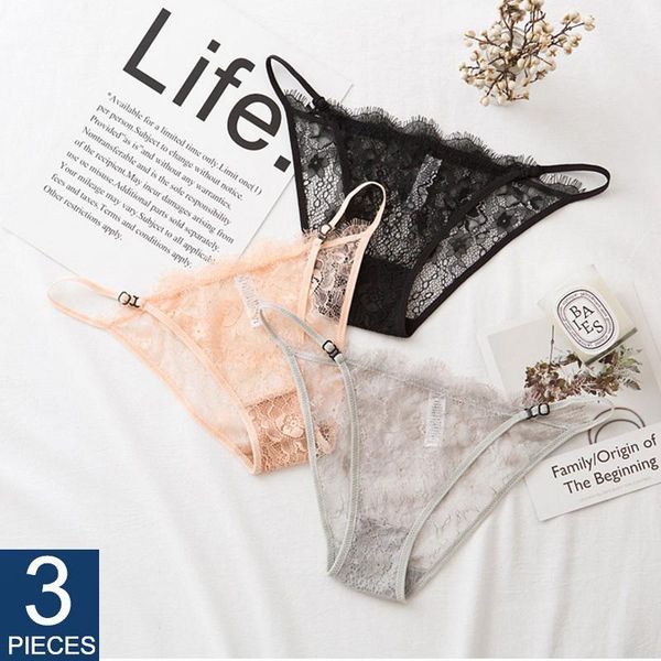 women's panties elovegirl 3pcs women eyelash lace french style ultra thin openwork low rise underwear lingerie1, Black;pink
women's panties elovegirl 3pcs women eyelash lace french style ultra thin openwork low rise underwear lingerie1, Black;pink