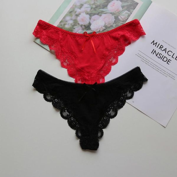 2pcs voplodia women's panties comfort lace ladies brief with bow low waist underwear female thong pant l xl, Black;pink
2pcs voplodia women's panties comfort lace ladies brief with bow low waist underwear female thong pant l xl, Black;pink