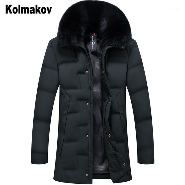 2020 men winter new arrival male's 90% white duck down jacket,fashion big fur mcollar keep warm long parkas coats1, Black
2020 men winter new arrival male's 90% white duck down jacket,fashion big fur mcollar keep warm long parkas coats1, Black