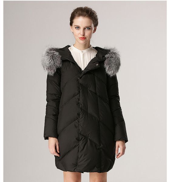 fox female fashion fur turtleneck with hood coat parka quilted ladies winter coats wxf368 wsj8, Black
fox female fashion fur turtleneck with hood coat parka quilted ladies winter coats wxf368 wsj8, Black