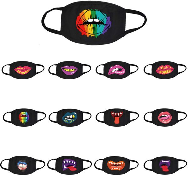 fashion designers face masks hanging ear printed cotton mask european and american personality lip print pattern black mask
fashion designers face masks hanging ear printed cotton mask european and american personality lip print pattern black mask