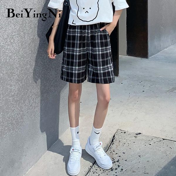 beiyingni plaid shorts women vintage loose plus size loose fashion casual wide leg shorts female 2020 high waist harajuku, White;black
beiyingni plaid shorts women vintage loose plus size loose fashion casual wide leg shorts female 2020 high waist harajuku, White;black