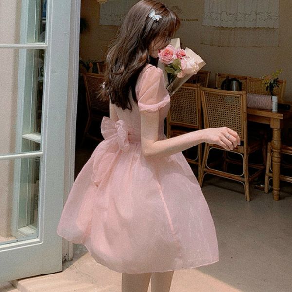 2021 fairy women sleeve pink lace chiffon sweet kawaii french style elegant summer mini new arrival 4ap1, Black;gray
2021 fairy women sleeve pink lace chiffon sweet kawaii french style elegant summer mini new arrival 4ap1, Black;gray