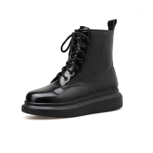 boots women's punk rubber ankle motorcycle women fashion female booties woman shoes botas mujer feminina design ljb191, Black
boots women's punk rubber ankle motorcycle women fashion female booties woman shoes botas mujer feminina design ljb191, Black