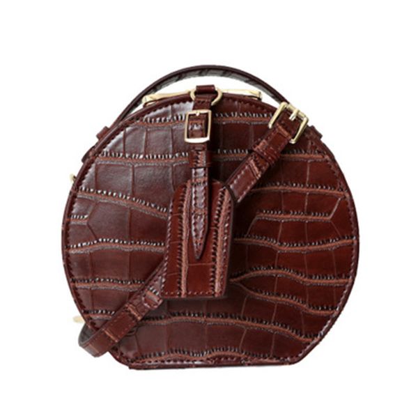 leather coated crocodile pattern shoulder bag solid little round crossbody female purse, Red;black
leather coated crocodile pattern shoulder bag solid little round crossbody female purse, Red;black