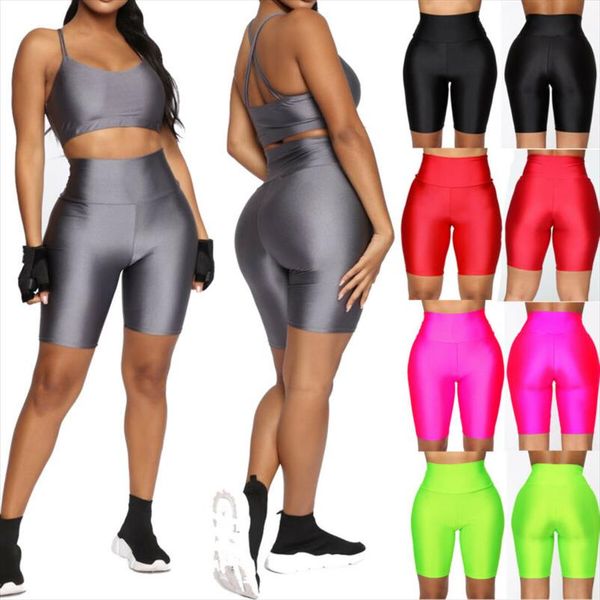 5 colors women solid sport shorts running gym fitness high waist shorts workout beach casual sports outfit for women gym, White;black
5 colors women solid sport shorts running gym fitness high waist shorts workout beach casual sports outfit for women gym, White;black