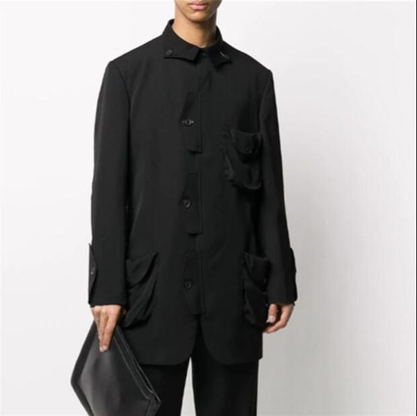 xs-5xl new 2020 men's clothing hair stylist catwalk personality loose youth asymmetric suit splicin suit plus size costumes1, White;black
xs-5xl new 2020 men's clothing hair stylist catwalk personality loose youth asymmetric suit splicin suit plus size costumes1, White;black