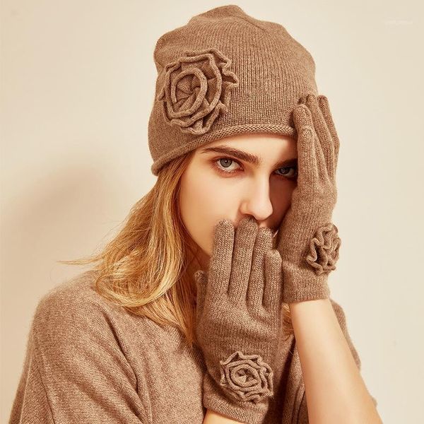 hats, scarves & gloves sets autumn and winter korean version of pure cashmere hat two sets. hand hook flower knitted warm hat1, Blue;gray
hats, scarves & gloves sets autumn and winter korean version of pure cashmere hat two sets. hand hook flower knitted warm hat1, Blue;gray