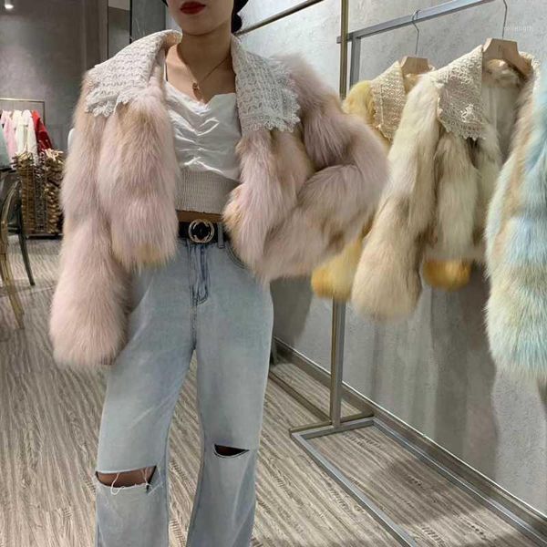 2020 new fashion real fur coat winter jacket women natural genuine fur outerwear lace collar streetwear1, Black
2020 new fashion real fur coat winter jacket women natural genuine fur outerwear lace collar streetwear1, Black