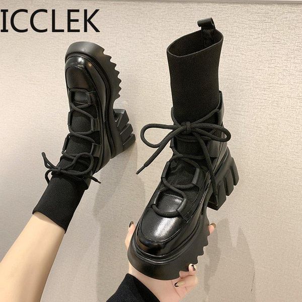 women boot lace up ladies ankle boots female strap black chunky platform shoe fashion winter stretch fabric high heel boots1
women boot lace up ladies ankle boots female strap black chunky platform shoe fashion winter stretch fabric high heel boots1