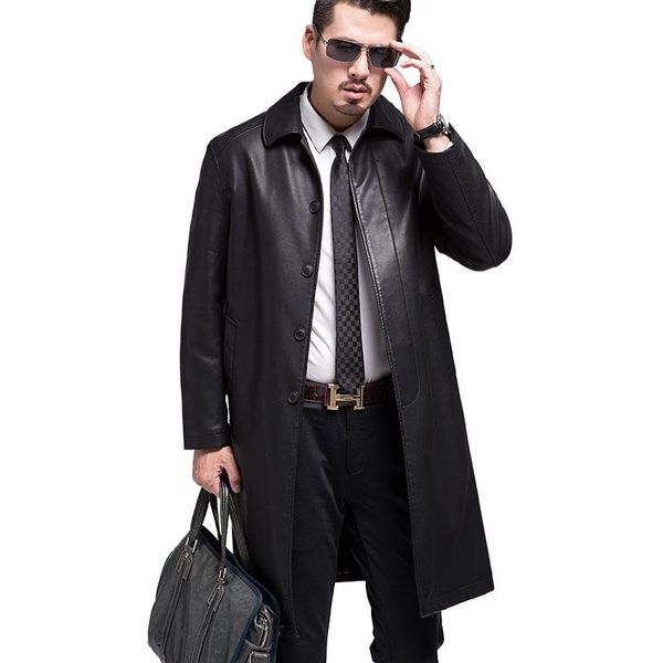 new style men genuine leather coats long section sheepskin jacket and coat male leather coat winter style ,leather jacket 201026, Black
new style men genuine leather coats long section sheepskin jacket and coat male leather coat winter style ,leather jacket 201026, Black
