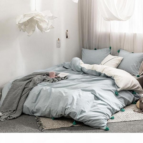 45 blue cotton tasessels duvet cover set pillowshams california twin king boho bedding set soft comfy breathable
45 blue cotton tasessels duvet cover set pillowshams california twin king boho bedding set soft comfy breathable