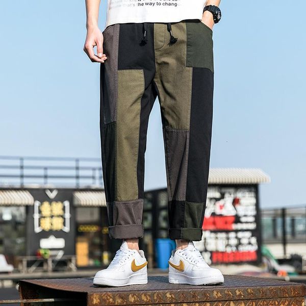 streetwear cargo pants mens patchwork multi pockets 2020 hip hop harajuku joggers casual harem trousers male bottom, Black
streetwear cargo pants mens patchwork multi pockets 2020 hip hop harajuku joggers casual harem trousers male bottom, Black