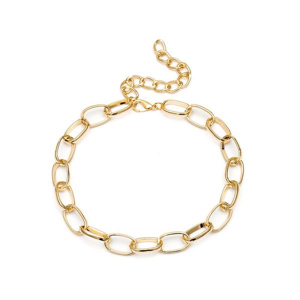 1pcs punk choker necklace short collar statement hip hop chunky gold silver color link chain necklace women jewelry
1pcs punk choker necklace short collar statement hip hop chunky gold silver color link chain necklace women jewelry