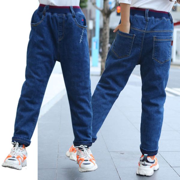 wear new chinese children's lamb woolen pants korean fashion boys' plus cotton jeans, Blue
wear new chinese children's lamb woolen pants korean fashion boys' plus cotton jeans, Blue
