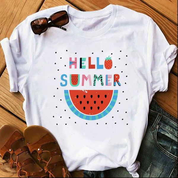 watermelon print t shirt summer t shirt women tshirt fashion short sleeve female tee shirts harajuku t shirt clothes femme, White
watermelon print t shirt summer t shirt women tshirt fashion short sleeve female tee shirts harajuku t shirt clothes femme, White