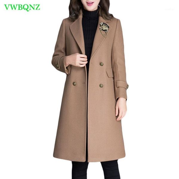autumn winter new women woolen coat female long temperament thin wool coats women's korean double-breasted camel overcoats a7191, Black
autumn winter new women woolen coat female long temperament thin wool coats women's korean double-breasted camel overcoats a7191, Black
