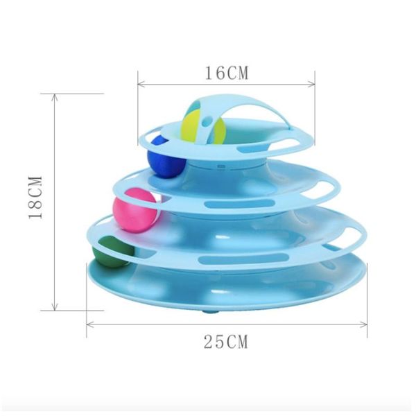 cat toys four levels pet toy tower tracks disc intelligence amusement triple pay ball training plate
cat toys four levels pet toy tower tracks disc intelligence amusement triple pay ball training plate