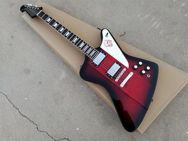 factory custom red electric guitar with white pearl fret inlay,rosewood fretboard,reverse headstock,can be customized
factory custom red electric guitar with white pearl fret inlay,rosewood fretboard,reverse headstock,can be customized