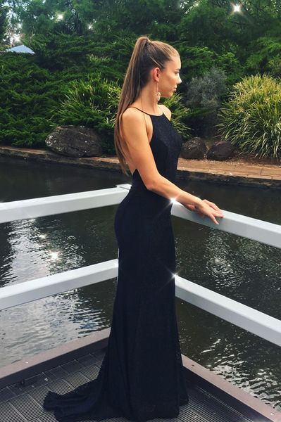 charming spaghetti straps black evening gowns back party dress for special occations vestidos de festa custom made, Black;red
charming spaghetti straps black evening gowns back party dress for special occations vestidos de festa custom made, Black;red