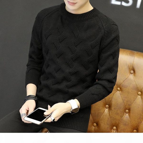 black white thick sweater long leeve for men solid loose fashion sweater knitted japan style mens designer, White;black
black white thick sweater long leeve for men solid loose fashion sweater knitted japan style mens designer, White;black