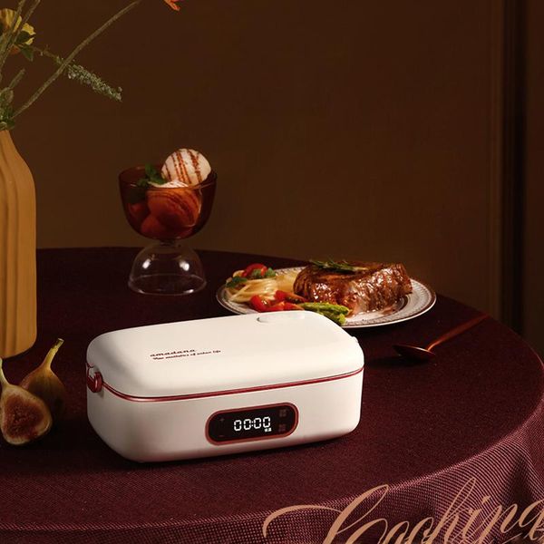 220v electric lunch box heated container protable multicooker insulation cook noodle soup porridge heat meals 300w office
220v electric lunch box heated container protable multicooker insulation cook noodle soup porridge heat meals 300w office