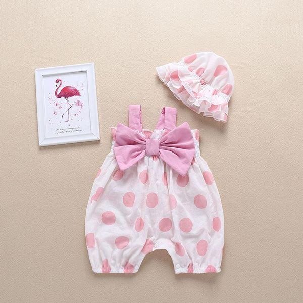 2020 new baby girls clothes summer sunsuit bow dot print princess rompers+sun hat brief set infant outfit girls jumpsuit clothes, Blue
2020 new baby girls clothes summer sunsuit bow dot print princess rompers+sun hat brief set infant outfit girls jumpsuit clothes, Blue