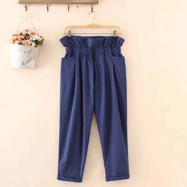 navy blue more size black style ankle fashion cotton comfy linen elastic waistline casual pants xp82, Black;white
navy blue more size black style ankle fashion cotton comfy linen elastic waistline casual pants xp82, Black;white