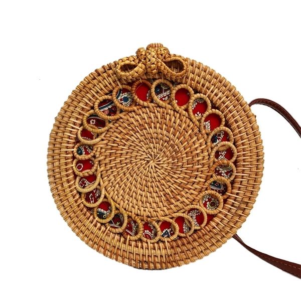 round straw bag ladies hand-woven rattan shoulder messenger bag beach handbag travel bag
round straw bag ladies hand-woven rattan shoulder messenger bag beach handbag travel bag