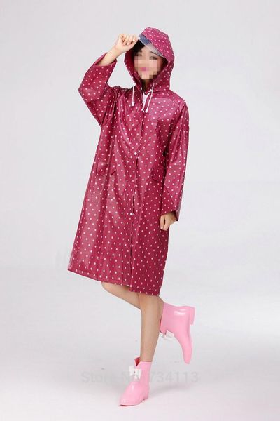 raincoats fashion dot fit for 155-175cm height long section slim poncho rain coat jacket women clothes red suit
raincoats fashion dot fit for 155-175cm height long section slim poncho rain coat jacket women clothes red suit