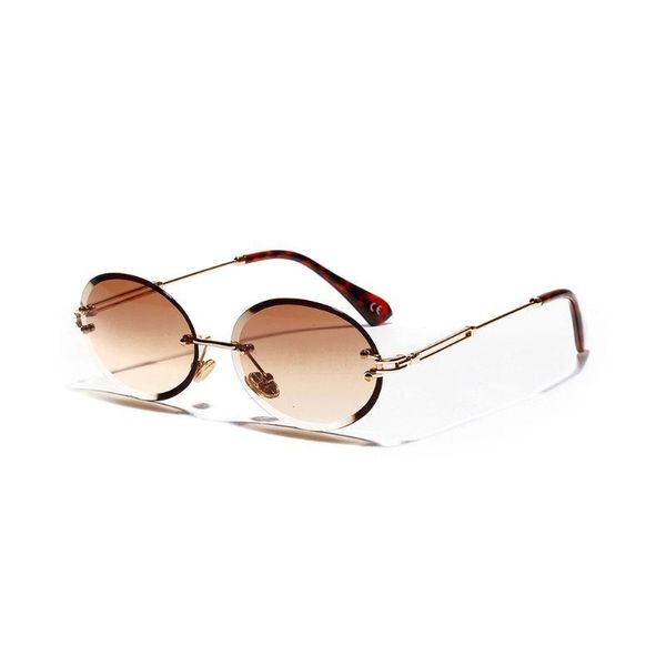 sunglasses 1pair diamond cut retro oval female borderless glasses decor gifts q1qa, White;black
sunglasses 1pair diamond cut retro oval female borderless glasses decor gifts q1qa, White;black