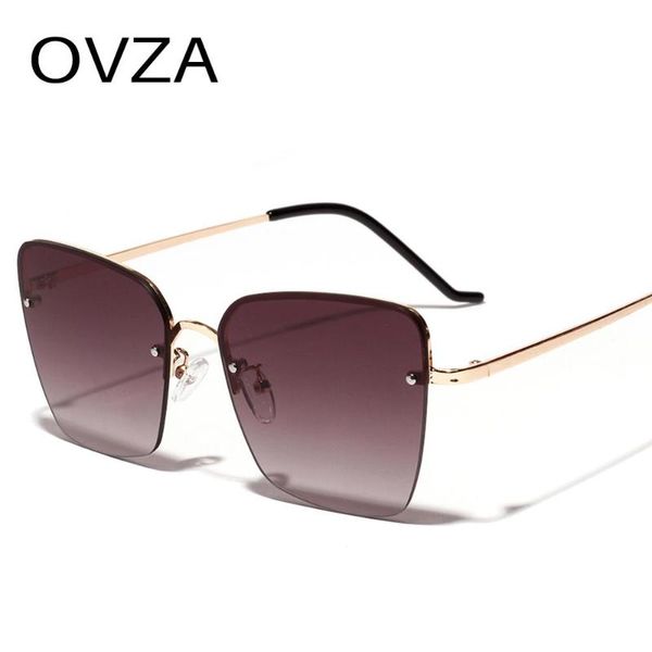 ovza semi-rimless sunglasses women square gradient sunglasses retro style uv400 lens s1002, White;black
ovza semi-rimless sunglasses women square gradient sunglasses retro style uv400 lens s1002, White;black