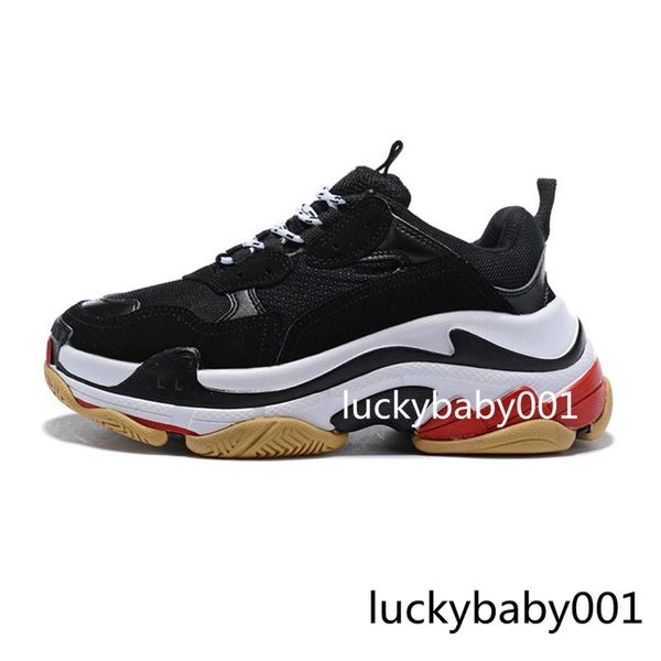 2021 high new triple s mens womens casual shoes paris 17fw low old dad platform sneaker combination soles boots size 36-45, Black
2021 high new triple s mens womens casual shoes paris 17fw low old dad platform sneaker combination soles boots size 36-45, Black