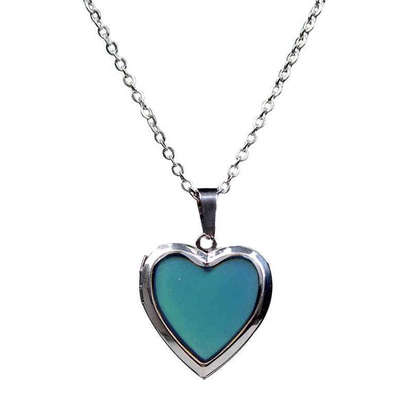 trendy gift party temperature sensing color changing necklace,cde love heart pendant necklaces, Silver
trendy gift party temperature sensing color changing necklace,cde love heart pendant necklaces, Silver