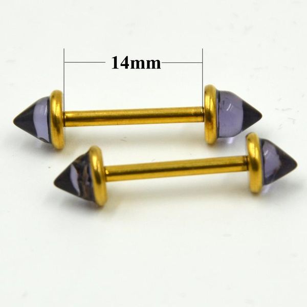 болота 1 пара золото внутри нить 316l хирургическая сталь штанги барбольщик piercing cone стеклянная соска кольцо бар bar body ювелирные изд, Black
болота 1 пара золото внутри нить 316l хирургическая сталь штанги барбольщик piercing cone стеклянная соска кольцо бар bar body ювелирные изд, Black