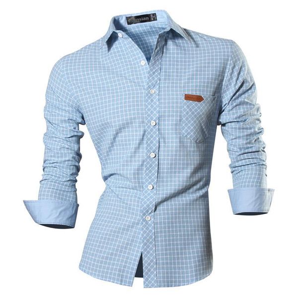 jeansian men's casual dress shirts fashion desinger stylish long sleeve slim fit 8615 lightblue, White;black
jeansian men's casual dress shirts fashion desinger stylish long sleeve slim fit 8615 lightblue, White;black